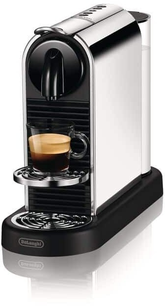 Ekspres me kapsula DeLonghi Nespresso Citiz EN 220.M, 2 programe, ngrohje e shpejtë, argjendi
