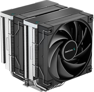 Ftohës CPU Deepcool AK620, dy kulla, 2x 120mm PWM, i zi