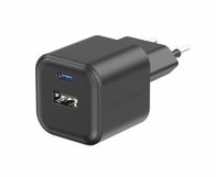 Karikues Swissten GaN 1x USB-C, 20W PD + 1x USB-A 18W QC