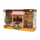 Set lodër pastiçerie Food Truck, dyqan pastiçerie me rrota, furgon në rrota, shumëngjyrësh