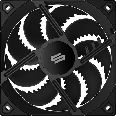 Ventilator ftohës SilentiumPC Fluctus 120 PWM (SPC316), 120mm, i zi