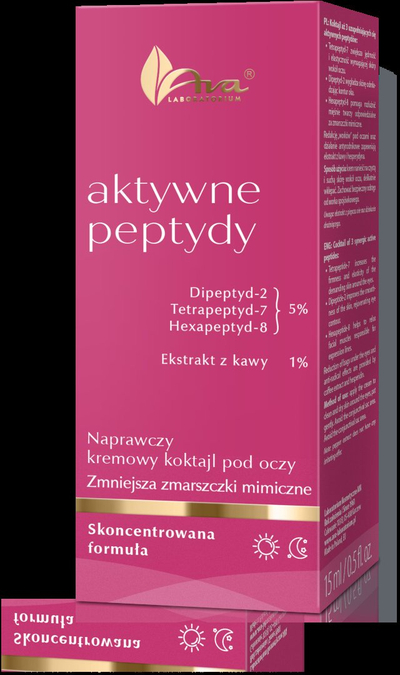 Krem për sy AVA Active Peptides Eye Cream Cocktail, 50ml, kundër rrudhave