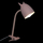 Lampë tavoline për kalamaj Atmosphera Sily, me kapëse, 43cm, rozë
