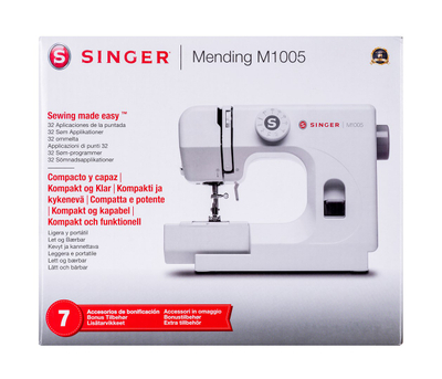 Makine qepëse Singer M1005, mekanike, 11 qepje, e bardhë