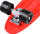 Skateboard Color Fiszka SP0575, 55cm, për fëmijë, i kuq
