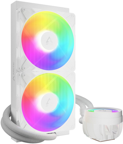 Ftohës uji CPU ARCTIC Liquid Freezer III Pro 280, AIO, a-RGB, i bardhë