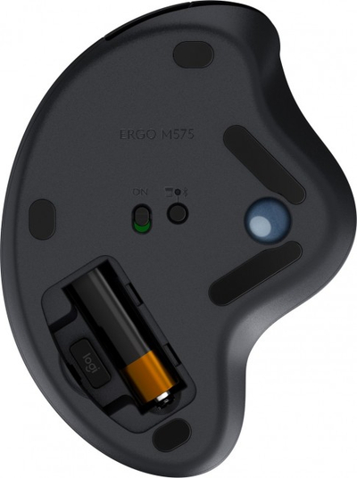Maus Logitech ERGO M575, grafit