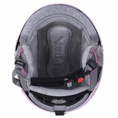 Helmetë skish Alpina ZUPO, fëmijë, 51-55 cm, rozë matt