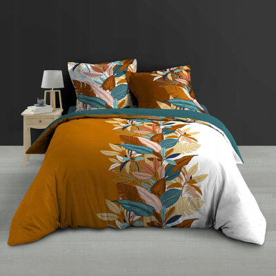 Set shtrati Douceur d'intérieur Cotton Bedding, 240x220 cm, pambuk percale, shumëngjyrësh