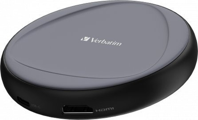 Adapter wireless për ekran Verbatim Share My Screen, USB C, 4K, i zi