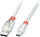 Kabllo USB Lindy USB-A në miniUSB 41781, 0.5 m, transparente