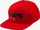 Kapelë 100% DRIVE Snapback, e papërshkueshme nga uji, e kuqe