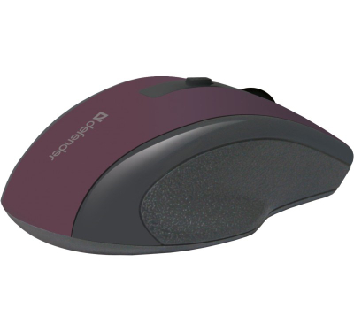 Maus Defender 52668, безжичен RF, 1600 DPI, ергономски за десна рака, црн