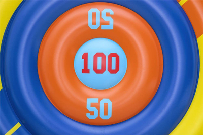 Lojë pishine Bestway Dexterity Game Target 52566, fryrëse, diametër 140 cm, shumëngjyrëshe