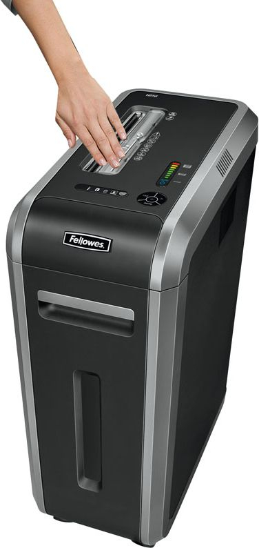 Машина за сечкање документи Fellowes 125I, 20 листови, корпа 53L, црна