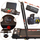 Tapet vrapimi EneroFit W100, me motor, paloset, ngjyrë e zezë
