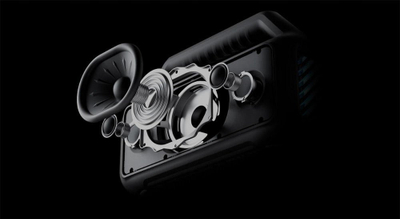 Kaltoparlant Bluetooth Boom 2 Adventure, 80W, 24 orë bateri, jeshil