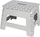 Tabure palosës Home Styling Collection Step Up Stool, plastikë, sipërfaqe kundër rrëshqitjes, gri