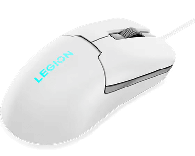Mouse gaming Lenovo Legion M300s GY51H47351, 8000 DPI, me kabllo USB, i bardhë