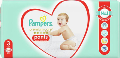 Pelena Pampers Pants Premium Care Pants nr 3, 6-11 kg, 48 copë