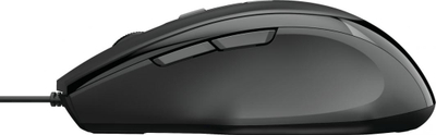 Maus Trust Voca, me kabllo, USB, i zi
