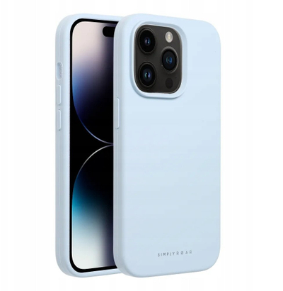 Kapak telefoni Roar Cloud Skin për iPhone 16e SE 4 2025, silikon, Light Blue