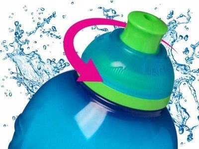 Shishe uji Sistema Twist n Sip Bottle, 330ml, kundër rrjedhjes, shumëngjyrëshe