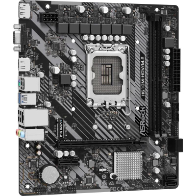 Pllakë amë Asrock H610M HDV M.2 R2.0, Intel H610, LGA1700, Micro ATX