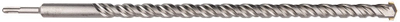 Spiralë betoni GRAPHITE SDS Plus, 28 x 600 mm, spirale dyshe, metalike