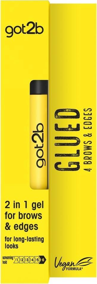 Xhel për vetulla Got2b Glued 2 në 1, fiksim i fortë, transparent, 16 ml