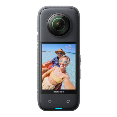 Kamerë aksioni Insta360 X3 Motorcycle Kit, 360°, 5.7K, e zezë