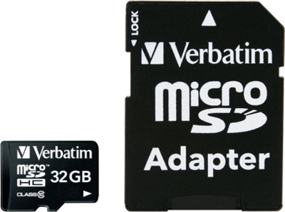 Kartë memorie Verbatim Premium MicroSDHC Class 10 UHS-I / U1 (44083), 32GB