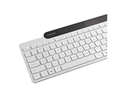 Tastierë Lenovo 800 Self-Charging, Bluetooth, pa tela, e bardhë