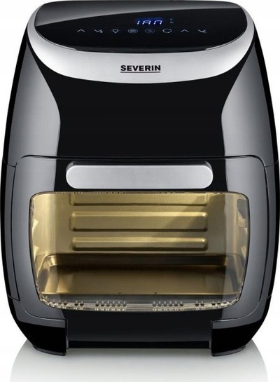 Fritezë ajri Severin FR 2446, 11L, 2000W, e zezë argjendi