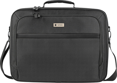 Çantë laptopi Natec BOXER LITE, 15.6", poliester, e zezë