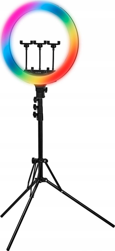 Llambë unazore Activeshop GLOW 18", RGB, 45W, me tripod