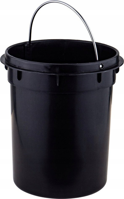 Kosh banjoje me pedale, 3L, metal mat, i zi