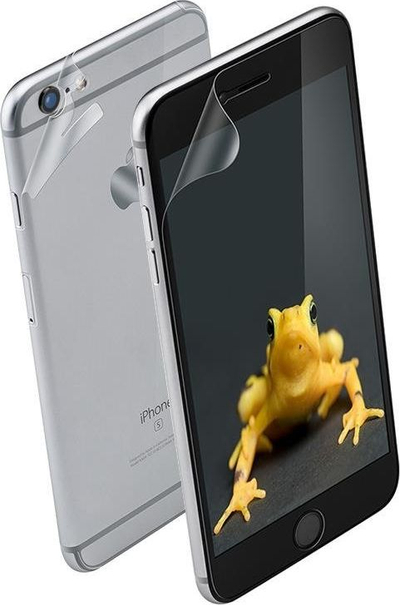 Folie mbrojtëse Wrapsol Ultra për iPhone 6s Plus / 6 Plus, për ekran edhe pjesën e pasme, transparente