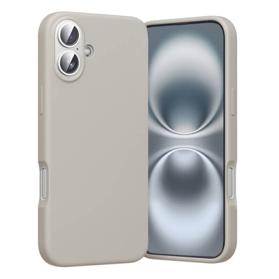 Kuti telefoni Vention Liquid Silicone për iPhone 16 Plus, MagSafe, gri Gravel