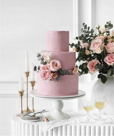 Set tepsish për torta Patisse Silver-Top, 3 copë, të larta, metalike