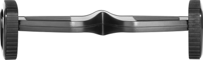 Mbështetëse këmbësh InLine Foot Rest, ergonomike, mban gjer në 10 kg, e zezë