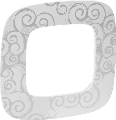 Kornizë teke Legrand Valena Allure, arabesque chrome
