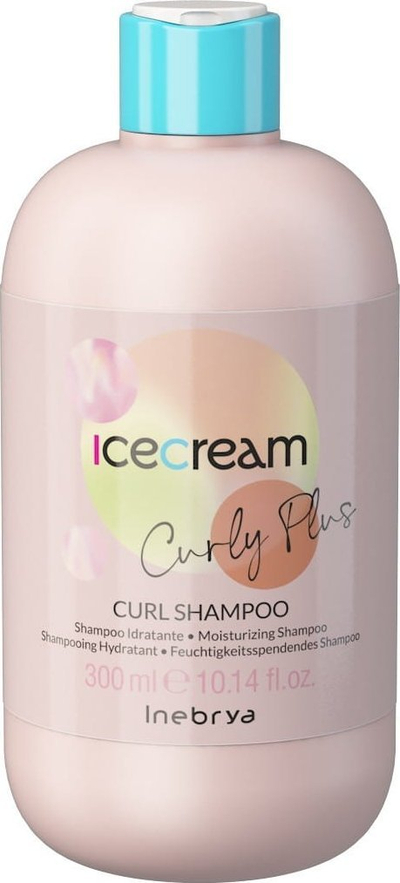 Shampo për kaçurrela Inebrya Ice Cream Plus Curl, 300 ml