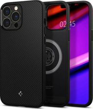 Mbulesë telefoni Spigen Mag Armor MagSafe për iPhone 13 Pro, aramid, matte, e zezë