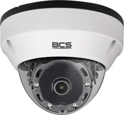 Kamerë IP dome BCS BCS-U-DIP38FSR3, 8MP, IR 30m IP67 IK10, e bardhë