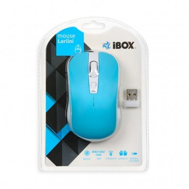 Maus iBOX LORIINI, RF Wireless, i kaltër