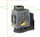 Nivel lazer pa kabllo Grunder MTM330B, linear 1X3D 1V, i gjelbër