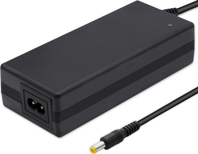Karikues biçiklete elektrike Qoltec, 36V 42V 2A, prizë 5.5x2.5, i zi