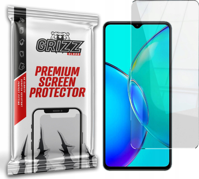 Xham mbrojtës hibrid GrizzGlass HybridGlass, për vivo Y35+, transparent