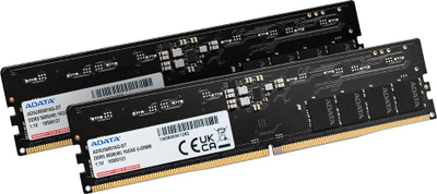 Memorie RAM ADATA DDR5 AD5U560016G DT, 32GB, 5600MHz, e zezë